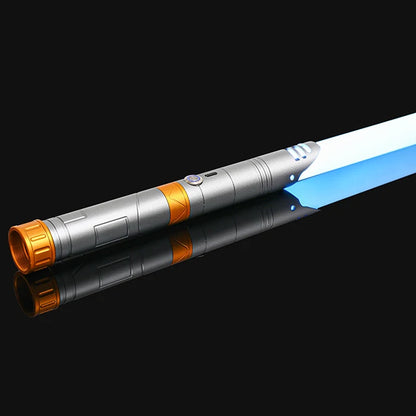 Luke RGB 16 Color Variable Metal Handle Lightsaber With Hitting Sound Effect FX Duel Lightsaber Metal Aluminum Handle Lightsaber Beauty World Shop