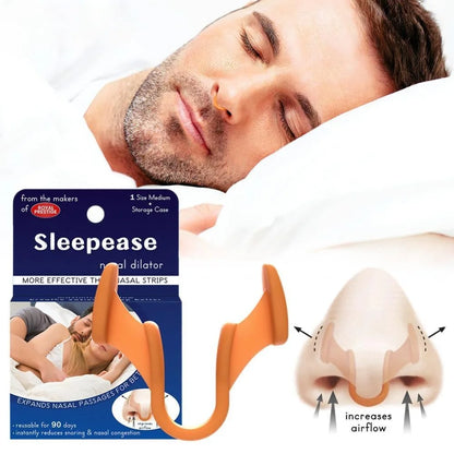 1Pc Silicone Nose Clip Anti Snoring Nasal Dilator Stop Snore Aid Easy Breathe Improve Sleeping Rhinitis Beauty World Shop