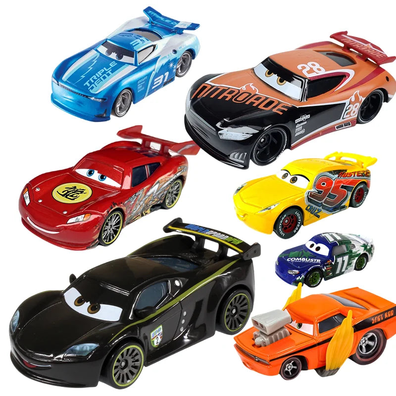 Disney Pixar Cars McQueen  Anime Figure Diecast Metal Alloy Collect  Toy Cars Model Boy Kid Girl Birthday Gift Beauty World Shop