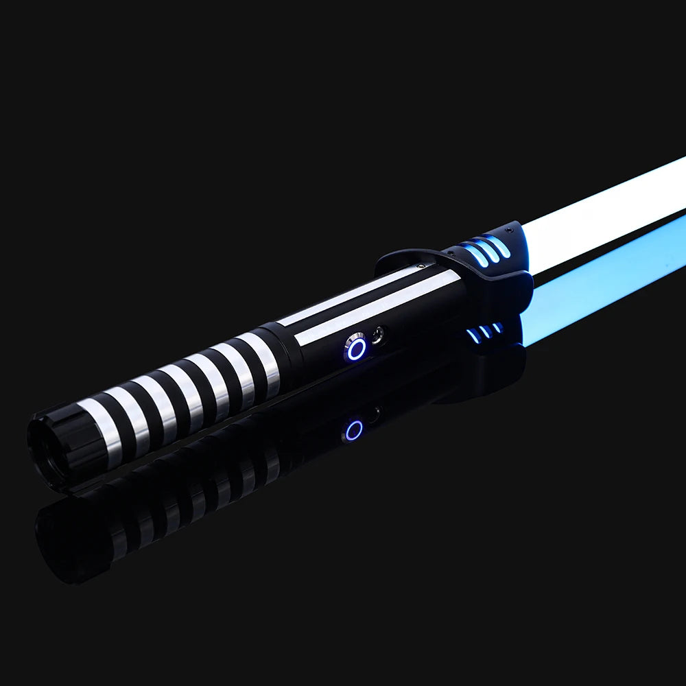 Luke RGB 16 Color Variable Metal Handle Lightsaber With Hitting Sound Effect FX Duel Lightsaber Metal Aluminum Handle Lightsaber Beauty World Shop
