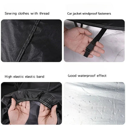 Bike Cover for Motorcycle Waterproof Outdoor All Season with Night Reflective Lock Holes Sun protection Scooter Bicycle Cover Beauty World Shop