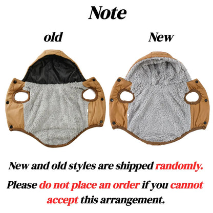 Warm Fleece Dog Coat Hoodie For Small Medium Dogs Winter Puppy Clothes Jacket With D-ring Thick Cozy Pug Dachshund Parka Costume Beauty World Shop