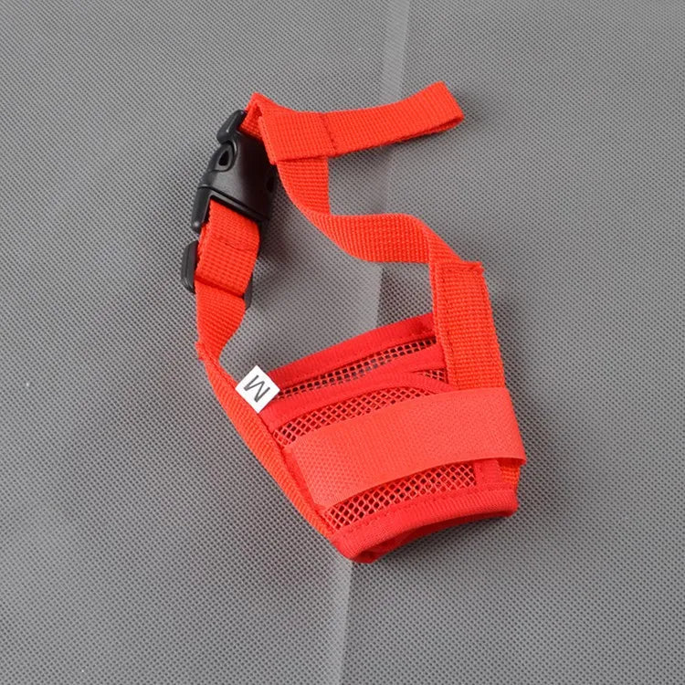 Anti Barking Dog Muzzle For Small Large Dogs Adjustable Mesh Breathable Pet Mouth Muzzles For Dogs Nylon Straps Dog Accessories Beauty World Shop