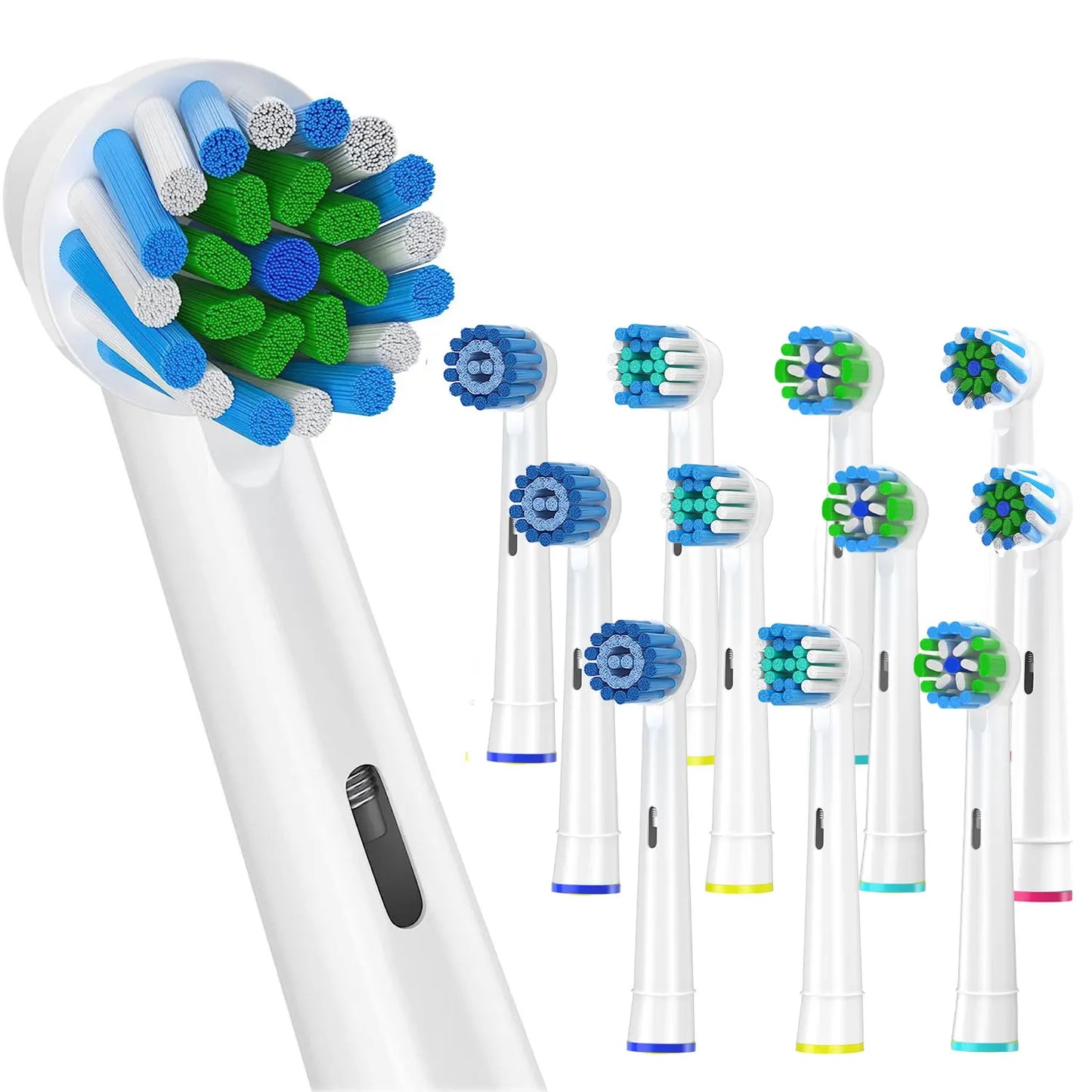 8/16pcs Toothbrush Head Compatible with Braun Oral B Electric Toothbrush, Replacement Toothbrush Heads Fit for Oral b Vitality Beauty World Shop
