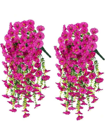 1/2Pcs Artificial Flowers Vine Morning Glory Wedding Bridal Home Room Table Festival Decor Outdoor Yard Garden Arch DIY Gift Box Beauty World Shop