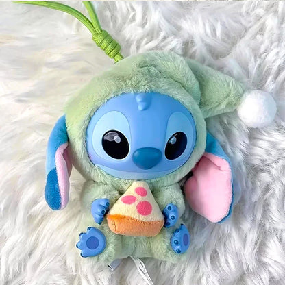 2025 HOT New Stitch Eat Some Thing Before Sleep Series Vinyl Blind Box Bag Pendant Cute Plush Doll Mystery Box Toy SurpriseGifts Beauty World Shop