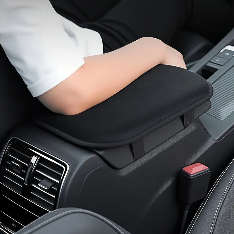 Car Armrest Pad, Plush Heightening Pad for Central Console, 1pc, for Vehicles, for Car Interior, Armrest Cover Beauty World Shop