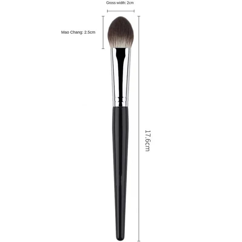 1/2Pcs Peach Heart Blusher Brush Powder Blush Cream Liquid Blush Makeup Brushes Flat Small Precise Blush Brush Makeup Tools Beauty World Shop