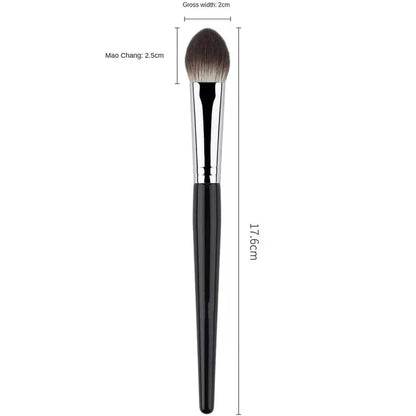 1/2Pcs Peach Heart Blusher Brush Powder Blush Cream Liquid Blush Makeup Brushes Flat Small Precise Blush Brush Makeup Tools Beauty World Shop