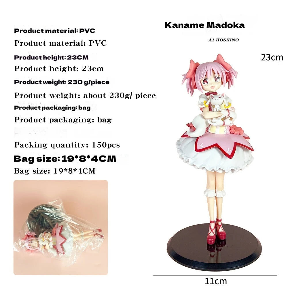 Puella Magi Madoka Magica Kaname Madoka Anime Character Models Figurines Desktop Ornaments Exquisite Toy Collection Otaku Gifts Beauty World Shop