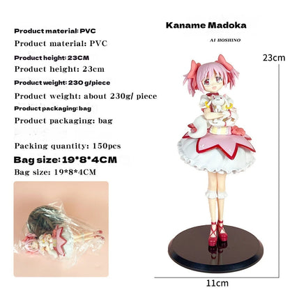 Puella Magi Madoka Magica Kaname Madoka Anime Character Models Figurines Desktop Ornaments Exquisite Toy Collection Otaku Gifts Beauty World Shop
