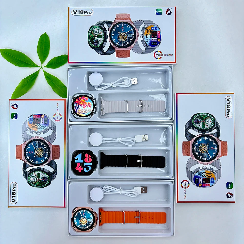 New Fashion Smart Watch 2025 Bluetooth Call Man Woman Heart Rate Health Monitoring Sports Waterproof Smartwatch for Android IOS