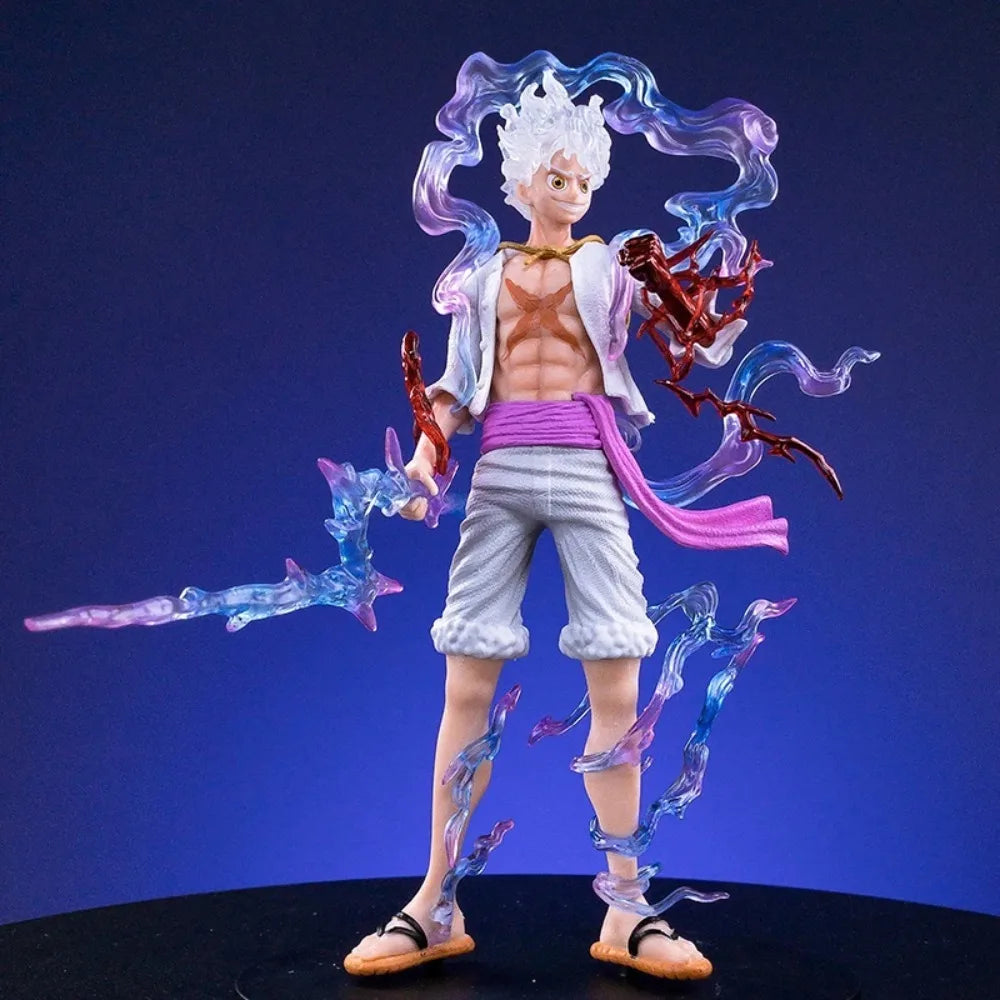 19CM One Piece Anime Action Figure Nika Luffy Action Figures PVC Statue Model Kids Toys Japan Manga Cartoon Birthday Gifts Beauty World Shop