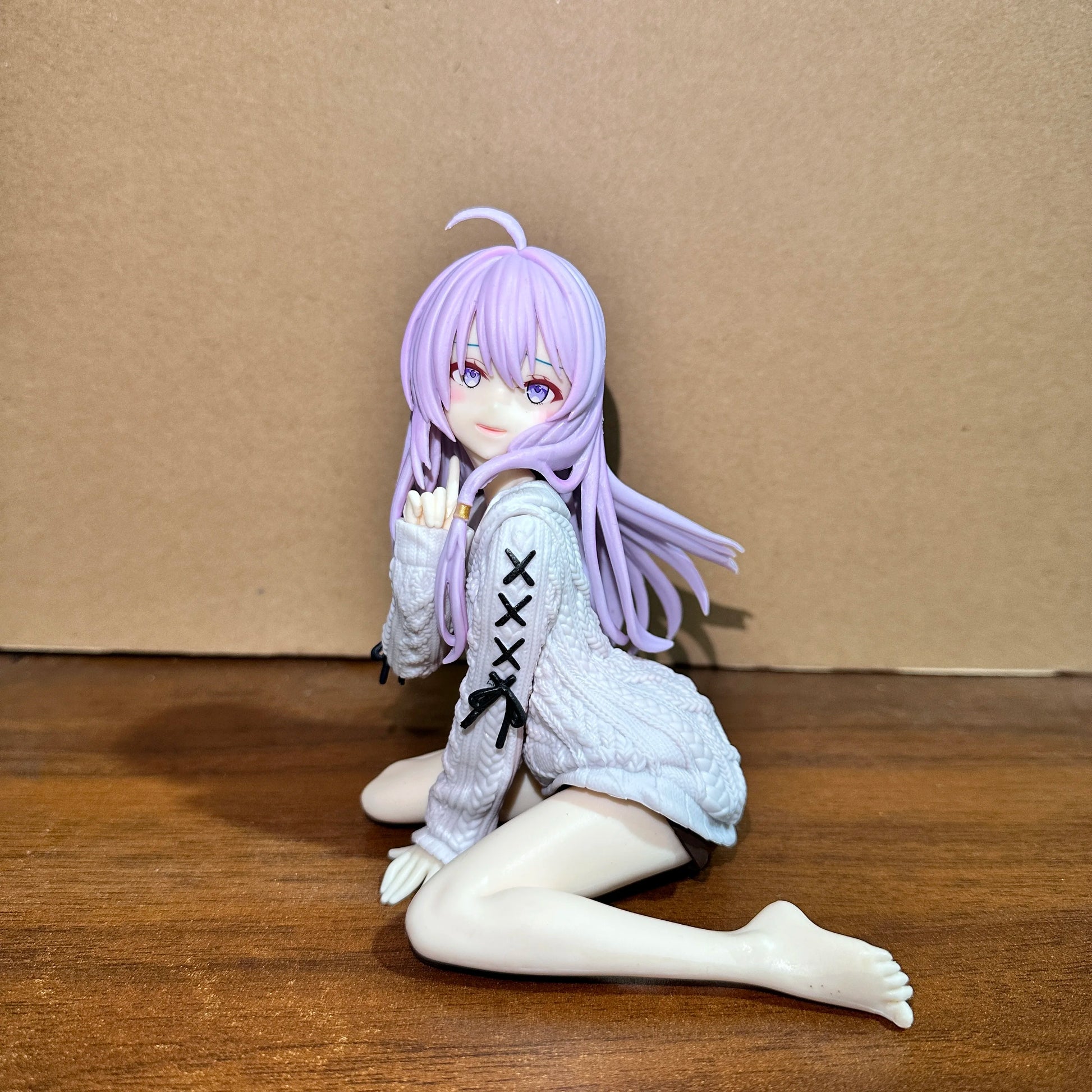15cm The Journey of Elaina Anime Figure Knit Dress Witch Elaina Action Figure PVC Collection Model Doll Toys for Christmas Gifts Beauty World Shop