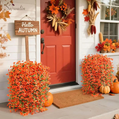 1/2Pcs Artificial Flowers Vine Morning Glory Wedding Bridal Home Room Table Festival Decor Outdoor Yard Garden Arch DIY Gift Box Beauty World Shop