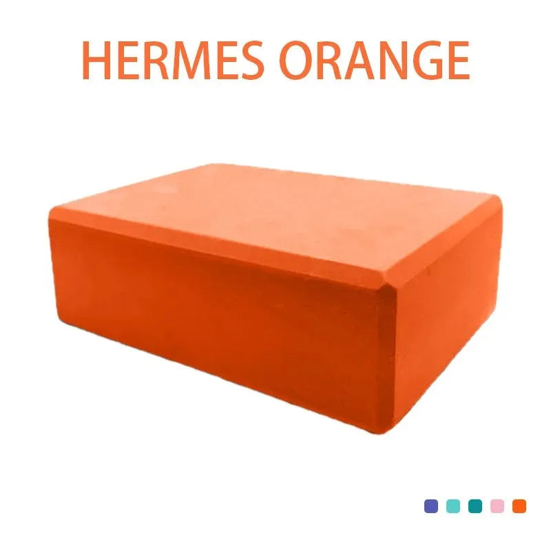 1pc High Density Yoga Foam Blocks Non-slip Solid Color Yoga Balance Fitness Dance Supplies For Yoga Pilates And Meditation Beauty World Shop