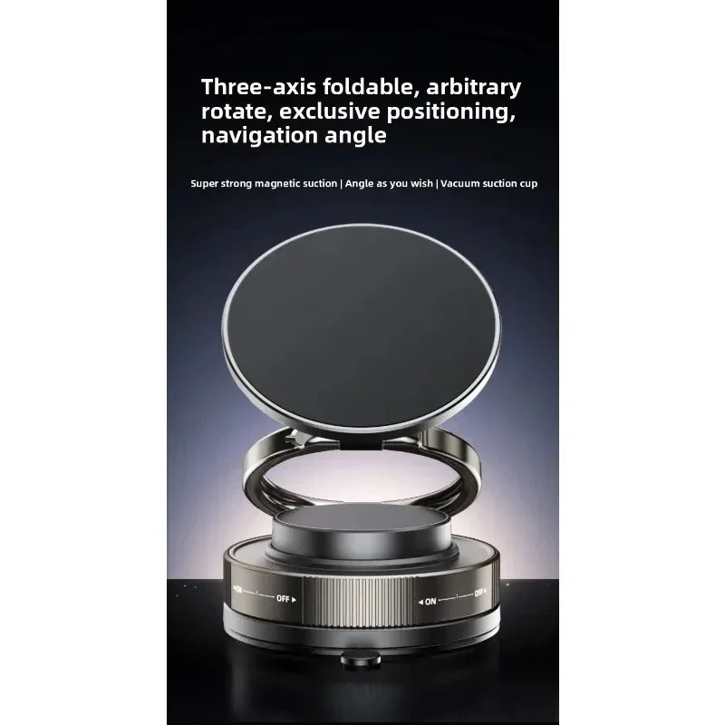 T30 Vacuum Magnetic Phone Holder Stand, for Magsafe Suction Cup Phone MountAdjustable Swivel Lock, for Your Car/Gym/Mirror Beauty Trend Shop