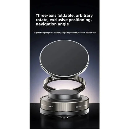 T30 Vacuum Magnetic Phone Holder Stand, for Magsafe Suction Cup Phone MountAdjustable Swivel Lock, for Your Car/Gym/Mirror Beauty Trend Shop
