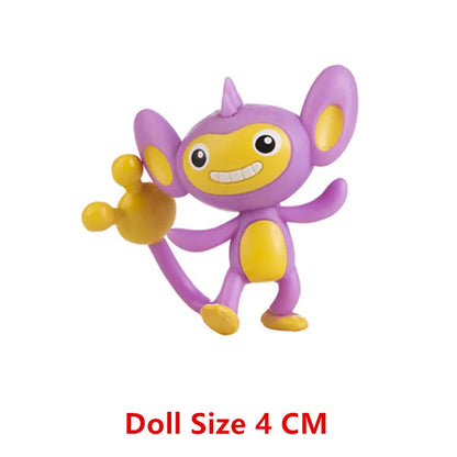 New Pokemon 4-13Cm Cartoons Movie Anime Figure Pikachu Lucario Mewtwo Flying Dragon Pet  Action Figures Model Toy Birthday Gifts Beauty World Shop