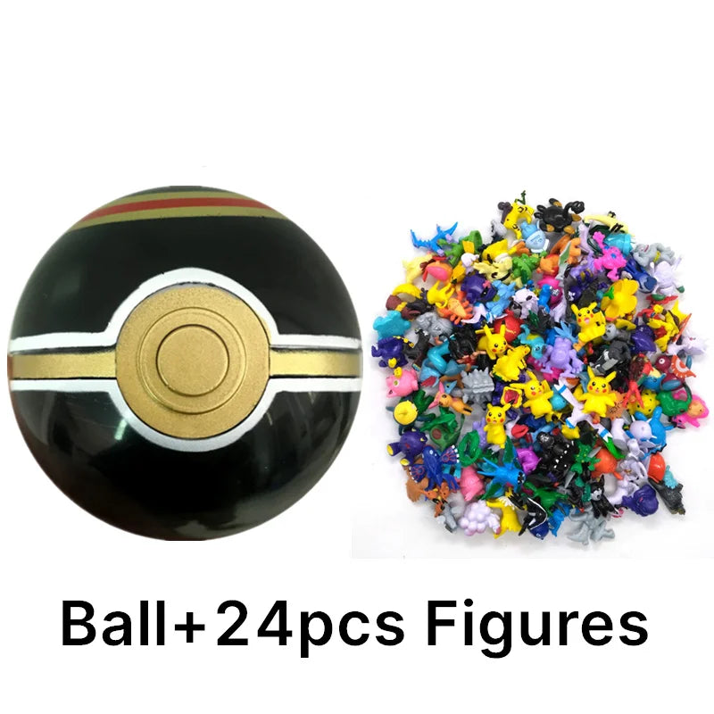 аниме фигурки Toys 7Cm Elf Ball 2-3cm Anime Action PokeBall Figures Monster Toy Model Dolls Children Christmas Gift Beauty World Shop