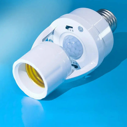 1/2/3PCS PIR Motion Sensor Lamp Holder E27 Smart Light Bulb Holder Adapter Auto On/Off Motion Light Socket For Porch Staircase Beauty Trend Shop