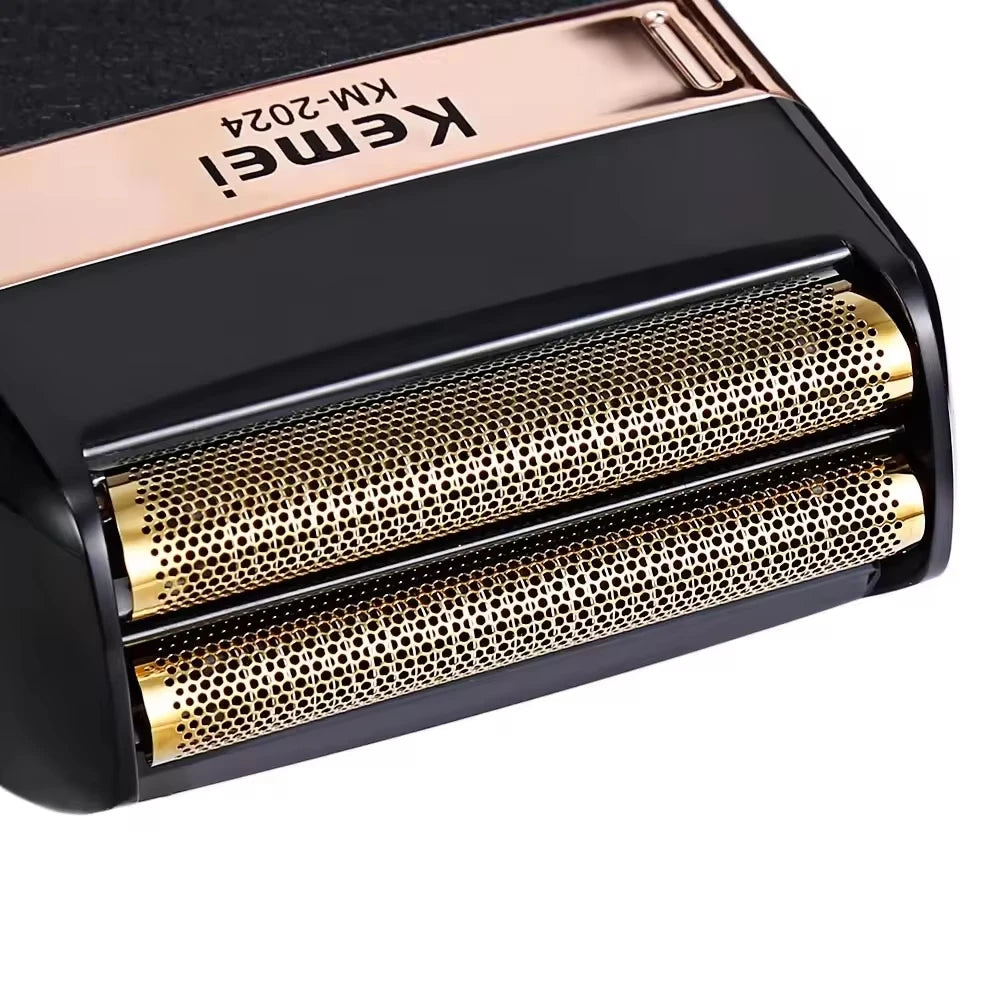 Kemei KM-2024 USB Charging Electric Shaver For Men Reciprocating Twin Blade Razor Shaver Beard Trimmer Shaving Machine Beauty World Shop