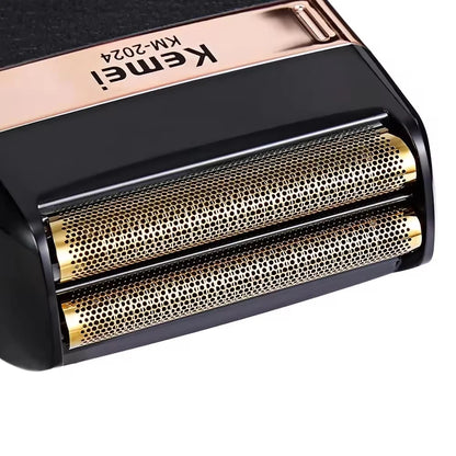 Kemei KM-2024 USB Charging Electric Shaver For Men Reciprocating Twin Blade Razor Shaver Beard Trimmer Shaving Machine Beauty World Shop