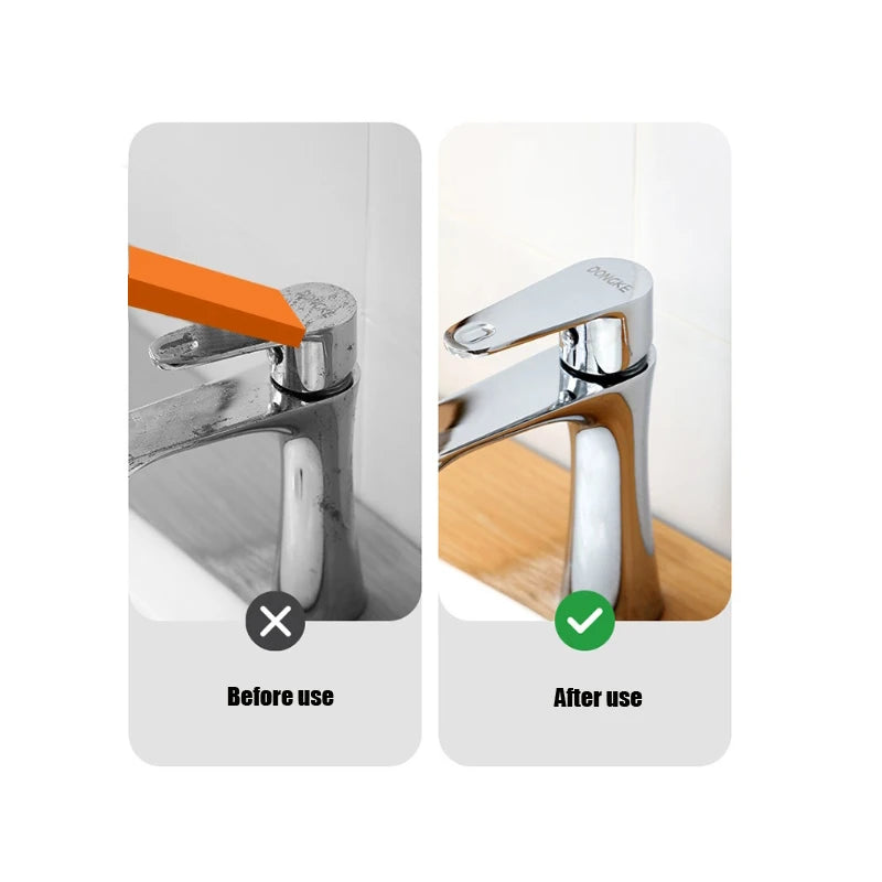 1 Pc Easy Limescale Eraser Rubber Household Kitchen Cleaning Tools Kitchen Toilet Rust Brush Bathroom Glass Rust Remover Beauty Fashion