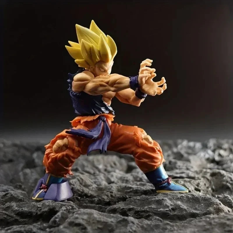 5.91in/15cm Anime Dragon Ball Z Figure Kamehameha Goku Action Figures Pvc Statue Collection Model Toys Gifts Beauty World Shop