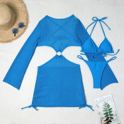 2026 Sexy Bikinis Female Swimsuits Women's Three-Piece Swimwear Beach Swim Wear Bathing Suits Brazilian Bikini Set Pool Bather Beauty World Shop