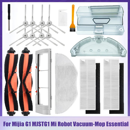 For Xiaomi Mijia G1 MJSTG1 Mi Robot Vacuum Mop Essential Vacuum Cleaner Side / Main Brush Cover Hepa Filter Mop Cloth Parts Beauty World Shop