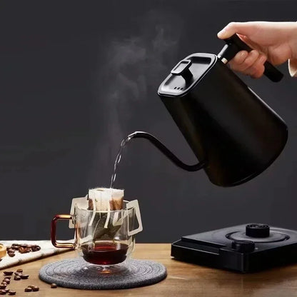 1200W Gooseneck Electric Kettle with Temperature Control Electric Kettle for Coffee and Tea Kettle Coffee Pot 110v/220v Beauty World Shop