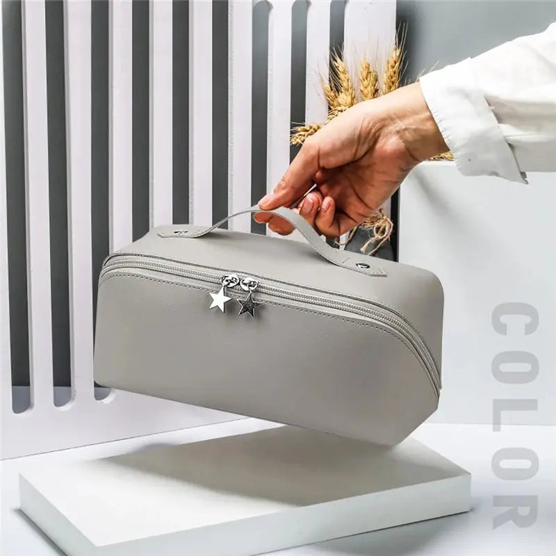 1/2Pcs Cosmetics Storage Kit Large Capacity Travel Toiletry Bag Makeup Bag Ins Advanced Sense Portable Cosmetic Storage Bag Beauty World Shop