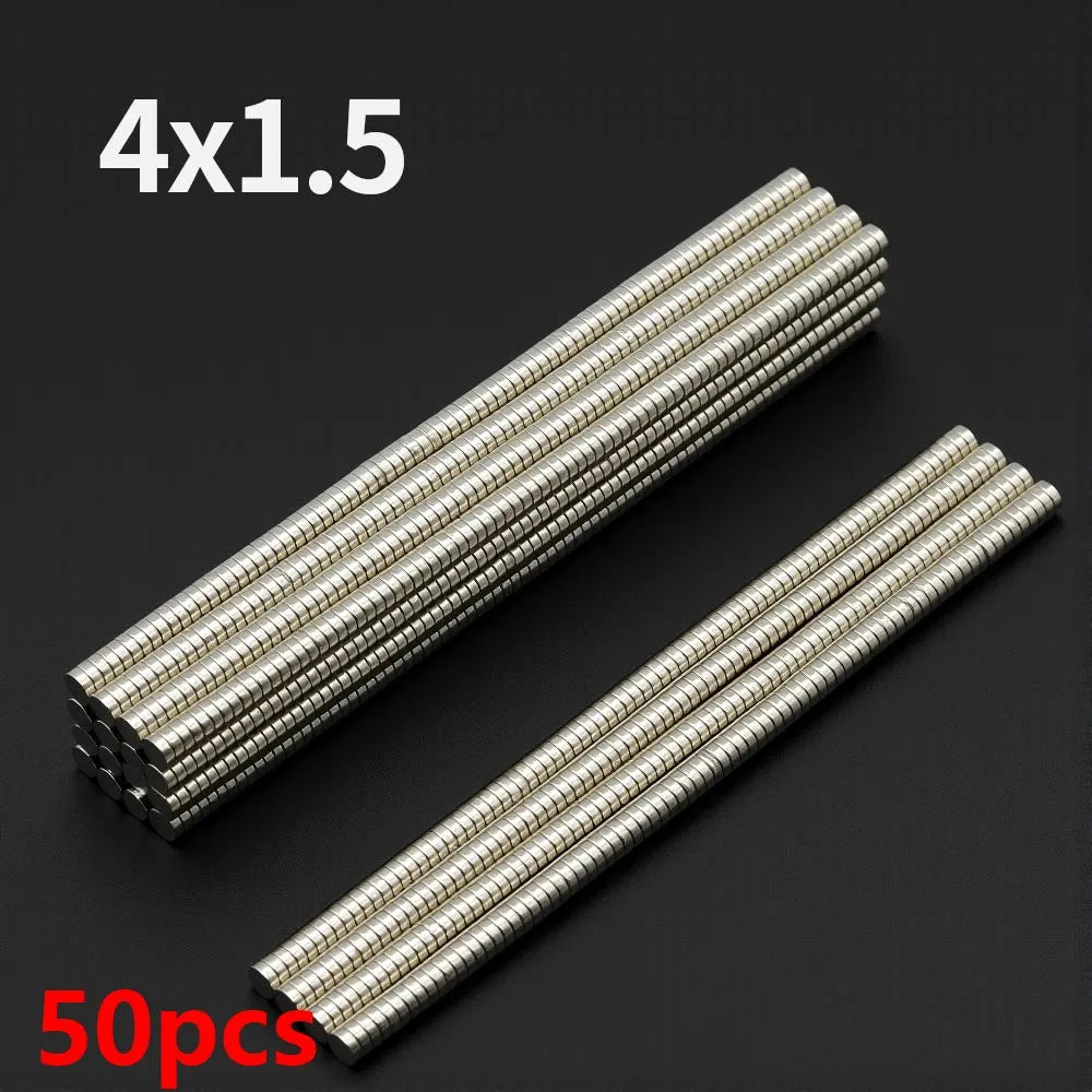 Powerful Neodymium Magnet N35 NdfeB Permanent Magnetic imanes Round Super Strong Fridge Magnets DIY 2/4/5/6/8/10x2/3mm Beauty World Shop