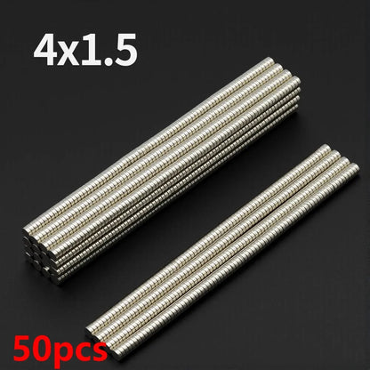 Powerful Neodymium Magnet N35 NdfeB Permanent Magnetic imanes Round Super Strong Fridge Magnets DIY 2/4/5/6/8/10x2/3mm Beauty World Shop
