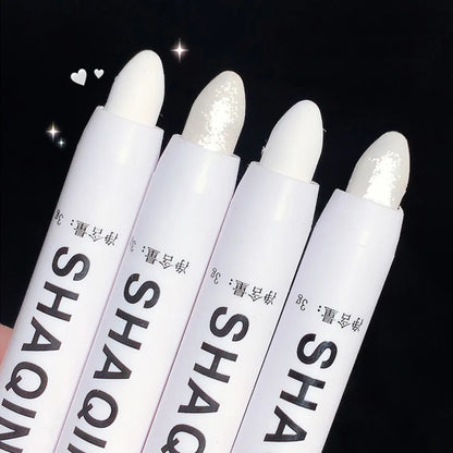 Matte Eyeshadow Stick White Eyeliner Shimmer Silver Highlighter Pen Beauty World Shop