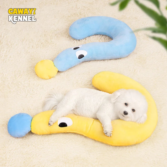 Winter Pet Little Pillow U-Shaped Neck Protector Deep Sleep for Puppy Kitten Pillow Dogs Cats Headrest Sleep Pillow Pet Supplies Beauty World Shop