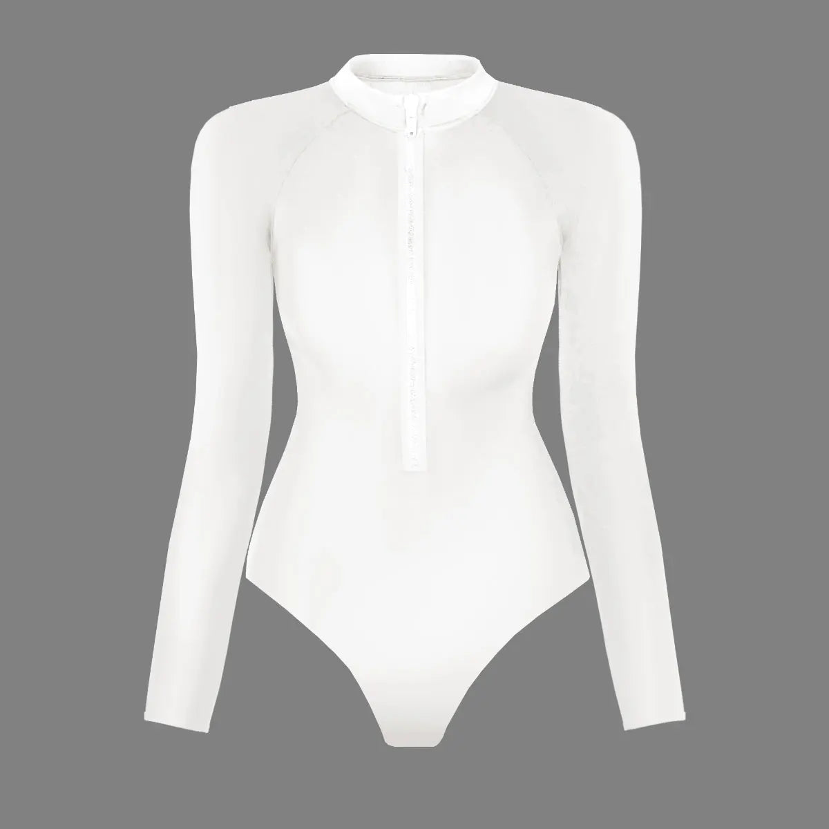 2026 Surfing Sport Swimsuit Long Sleeves Women One Piece Swimsuit  Swimwear Solid Monokini Bathing Suit Tropical Bodysuit Female Beauty World Shop