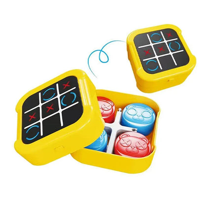 Electronic Chessboard Tic Tac Toe Multifunctional Children's Education Strategy Toy  Parent-Child Fun Interactive Brain Game Beauty World Shop