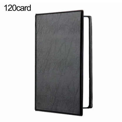 40/120/180/240/300 Cards ID Credit Card Holder Book Case Organizer Leather Business Cards ID Credit Card Holder Case Cards Album Beauty World Shop