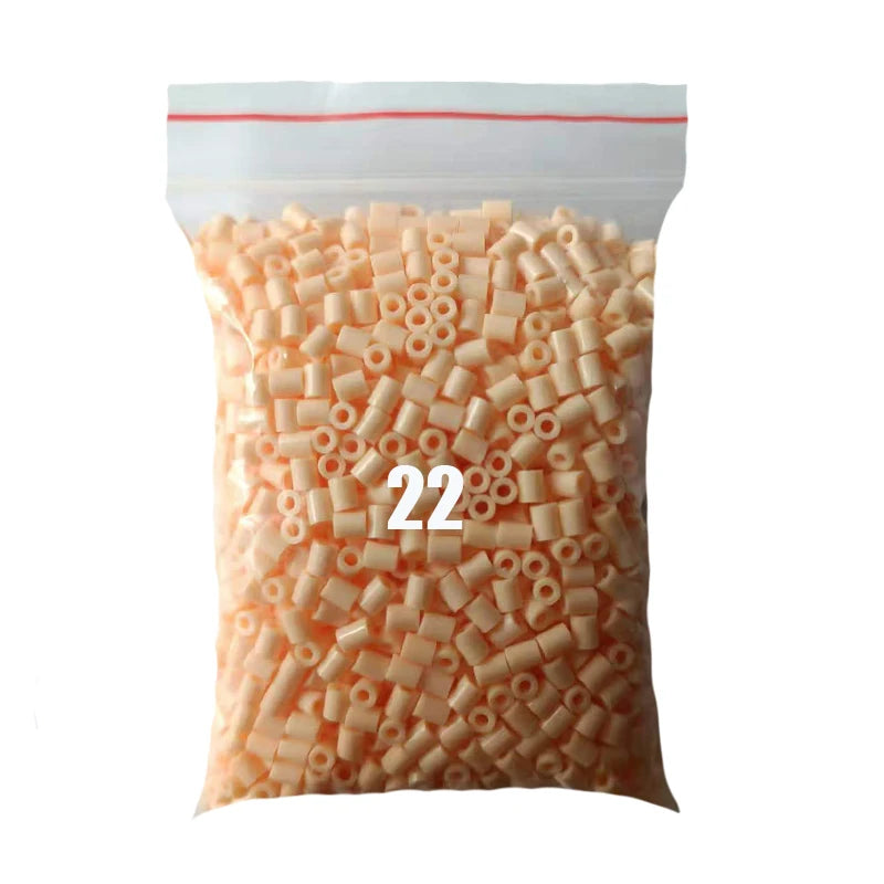 2000 pcs/Bag 2.6mm Hama Beads Puzzle Perlen Iron Beads Diy Perler Fuse Bead Intelligence Educational Toys Beauty World Shop