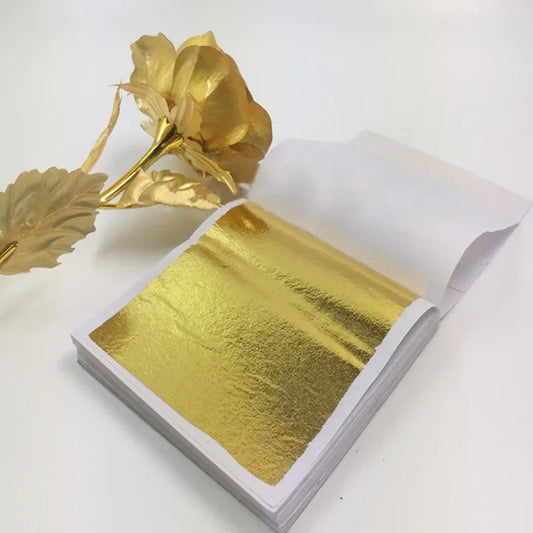 Gold and Silver Artificial Paper Cake Dessert Decoration Crafts 100 Pieces Beauty World Shop