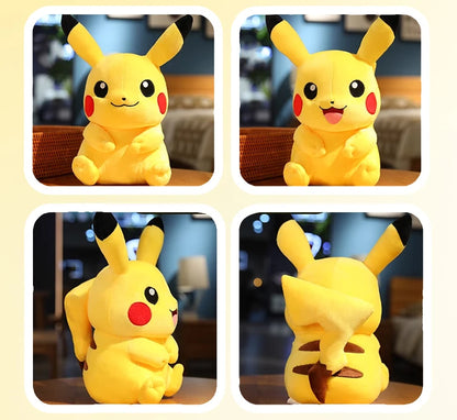 Pokemon Kawaii Pikachu Cute Stuffed Toys High-Quality Anime Throw Pillow Birthday Christmas Gift for Children Friends Boys Girls Beauty World Shop