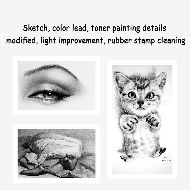 Faber - Castell Premium Soft Kneadable Eraser, Perfect for Art Painting, Design & Plasticine Stat - Ultra - Plastic Sketch Tool Beauty World Shop