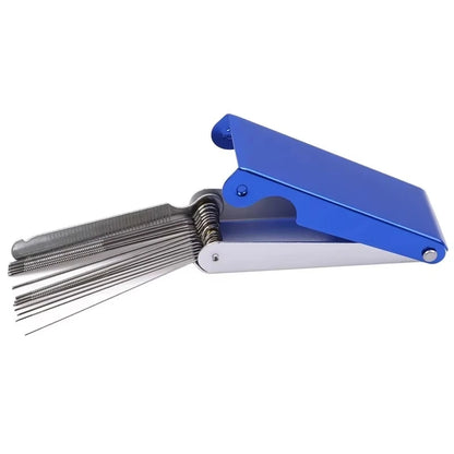 Miwayer Guitar Nut Saddle Polishing Grinding Guitar Files DIY Slotting File Kits Guitar File Kit Set Dual Cutting Luthier Tool Beauty World Shop