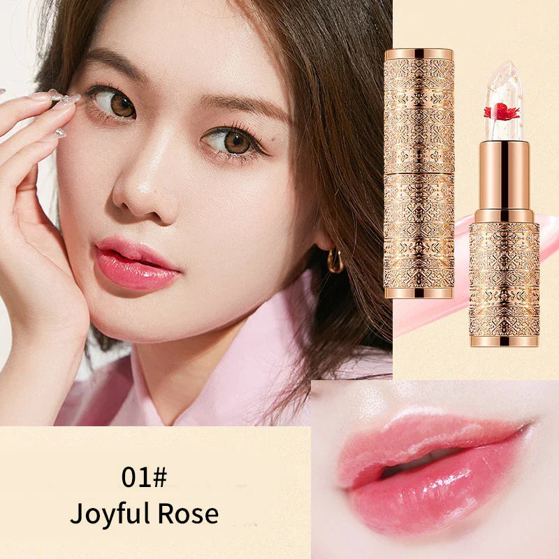 Crystal Color-changing Petal Lipstick for Women Moisturizes long-lasting and non-sticky cup lip balm Beauty Trend Shop