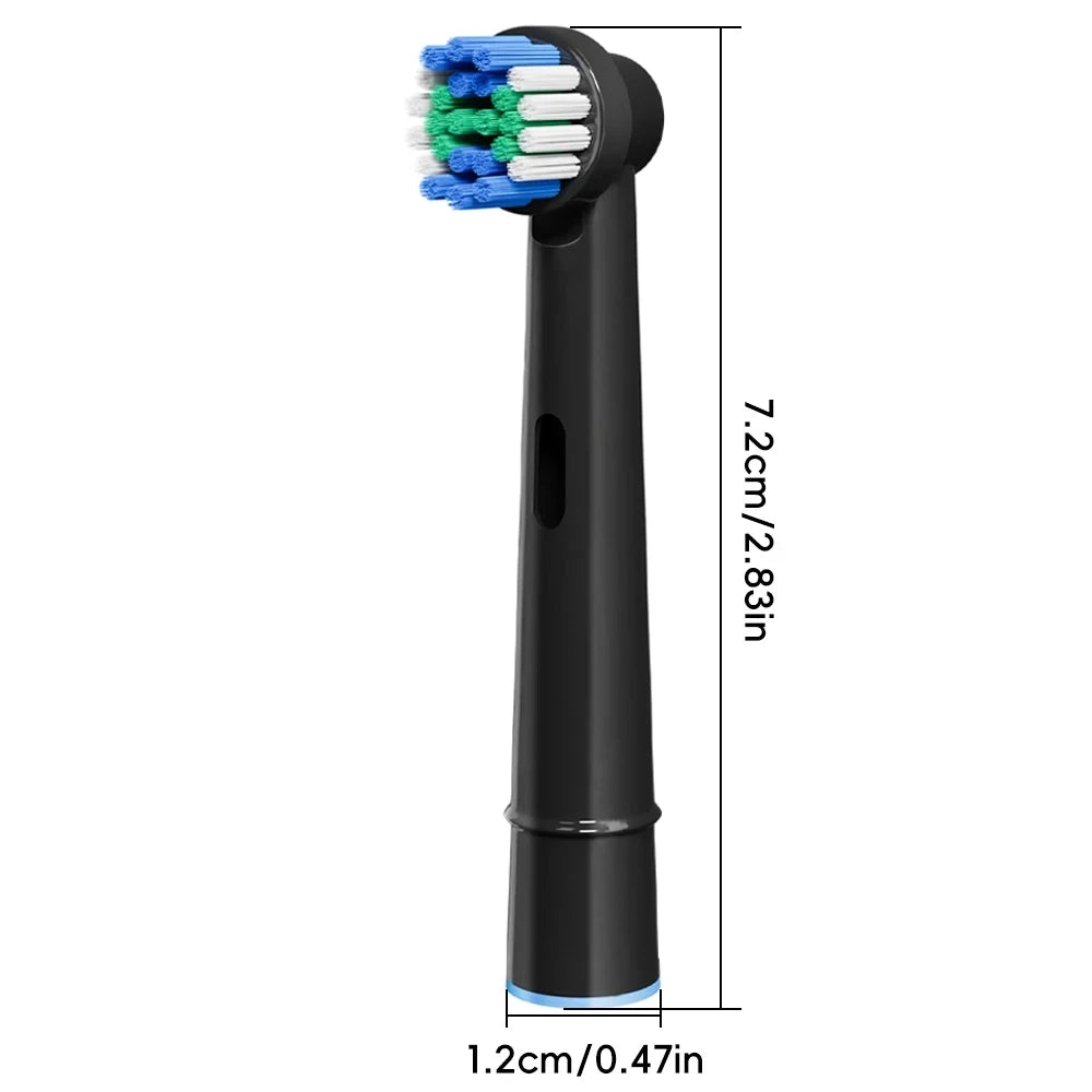 Replacement Toothbrush Heads Compatible with Oral B Braun Professional Electric Brush Heads 1000 1500 3000 6000 7000 7500 8000 Beauty World Shop