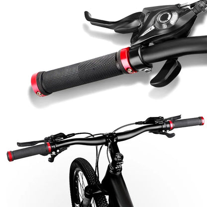 Anti Slip BMX Bicycle Grips MTB Rubber Bilateral Lock Cycling Bikes Handlebar Grips Cycling Handlebar Sleeve Bike Accessories Beauty World Shop