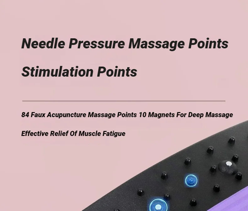 Back Stretcher Multi-Level Adjustable Massager Waist Neck Fitness Lumbar Cervical Spine Support Soothing Device Stretching Yoga Beauty World Shop