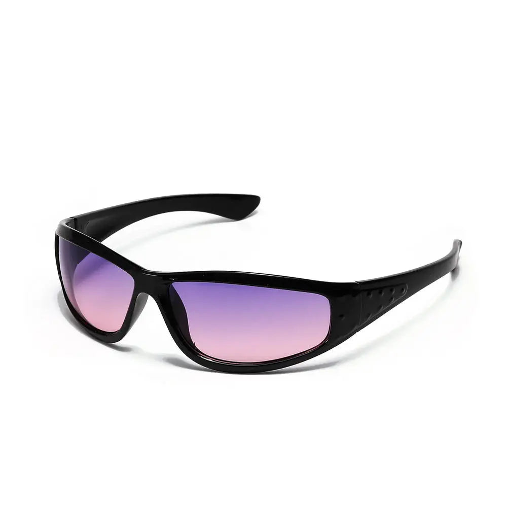 Y2K Silver Sunglasses Color Hollowed Out Future Sense Of Technology Hot Girls Net Red Sunglasses Women Sunglasses Trendy Men Beauty World Shop